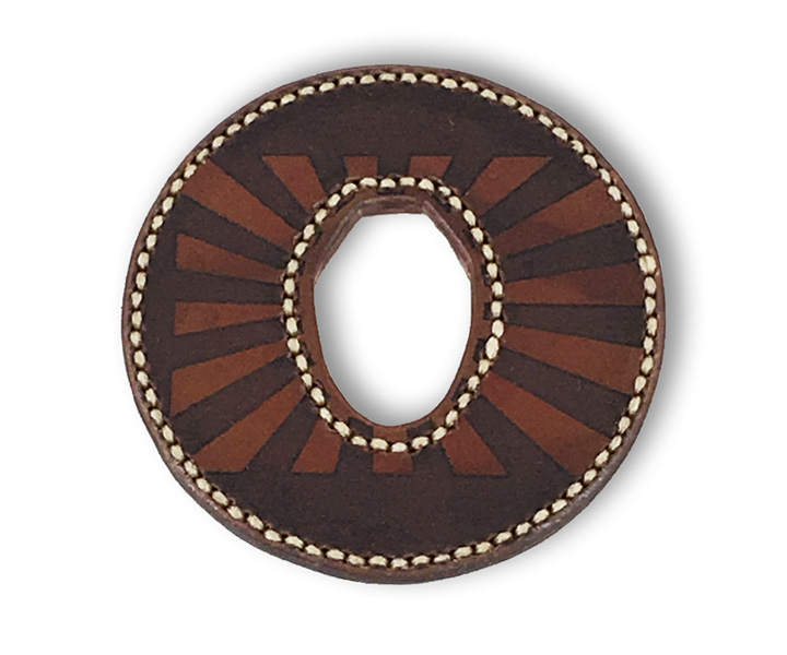 Bokken Tsuba KYOKUJITSUKI